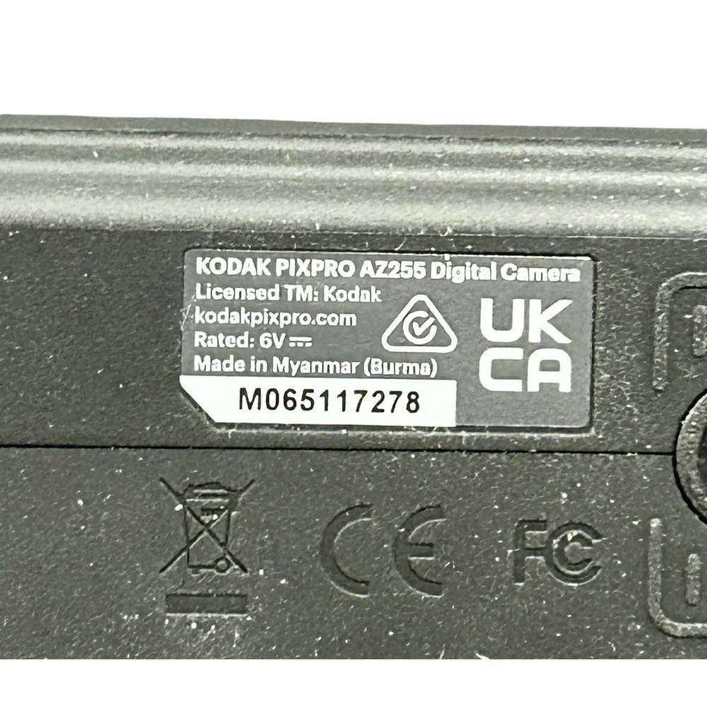 Kodak PIXPRO AZ255 (WORKING) Point & Shoot 16MP Digital Camera W/ 25x Zoom Lens